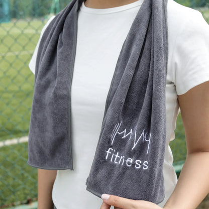 Sports Running Sweat Wipe Towel Swimming Gym Equipment Sweat Pad Towels Microfiber Sports Towel Men's and Women's Fitness Towel