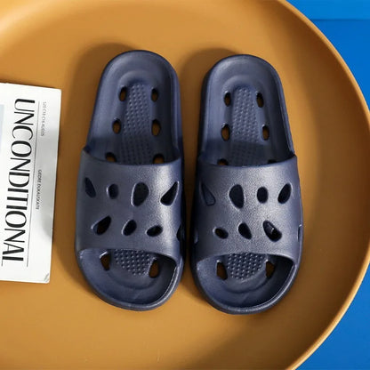 Summer Slippers For Men Women Soft Slippers Indoor Home Slides Cloud Slipper Men Flat Sandals Beach Shoes Man Male Flip Flops