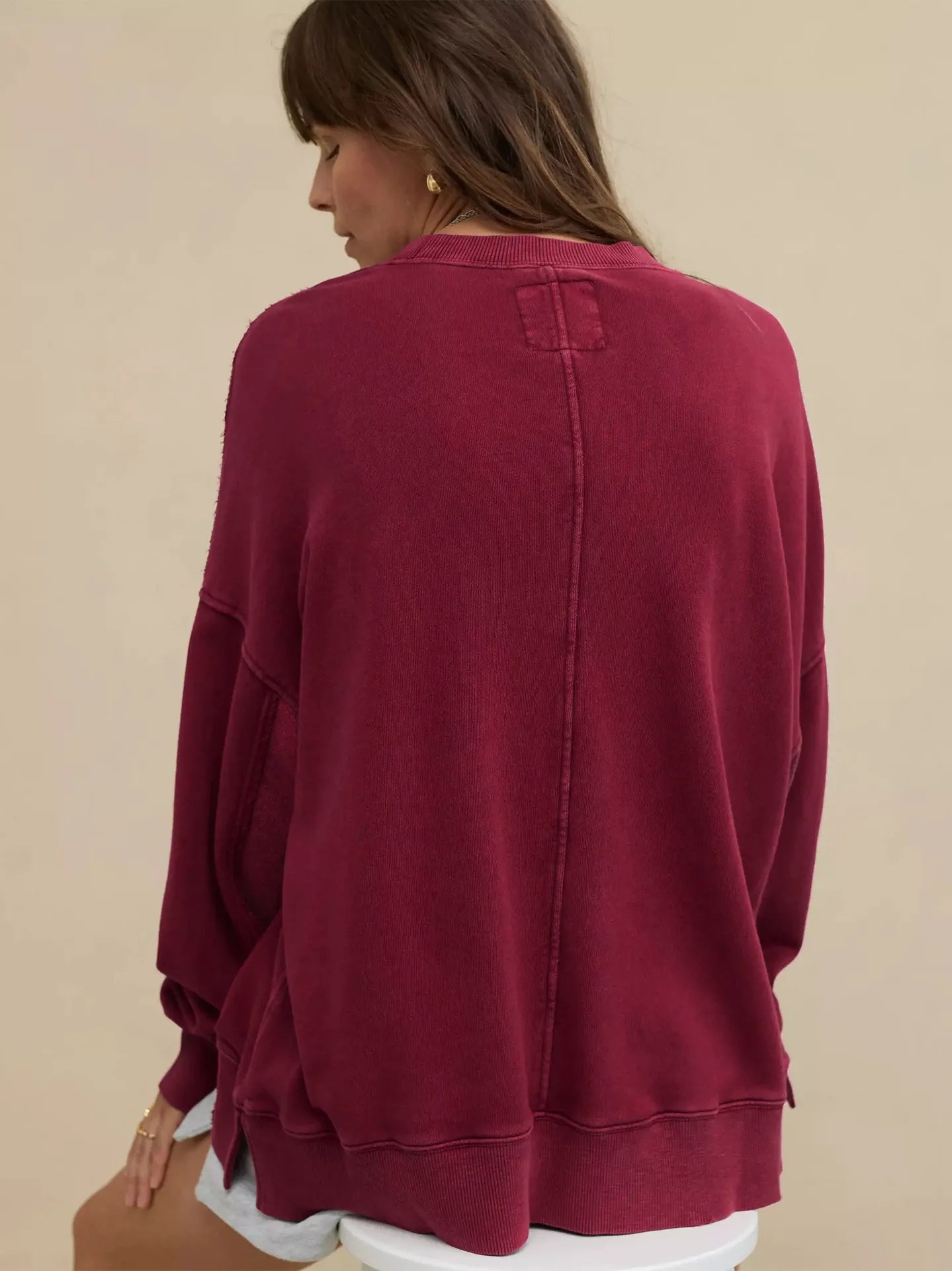 2025 Fall Winter New Fashion Women's Hoodie Loose-Fit Casual Crew Neck Top Commuter Wear Y2k Woman Clothing