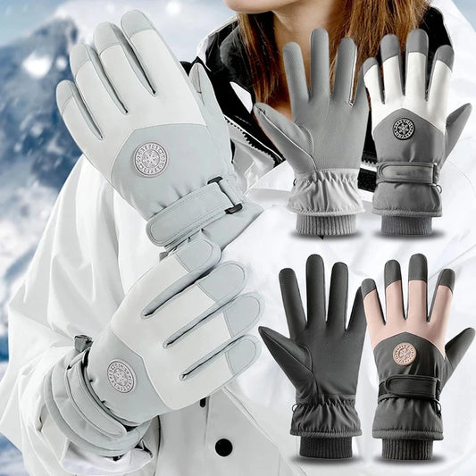 2025 Touchscreen Gloves Snowmobile Motor Waterproof Thermal Snow Gloves Winter  Ski Gloves For Women Men Snowboard Mittens