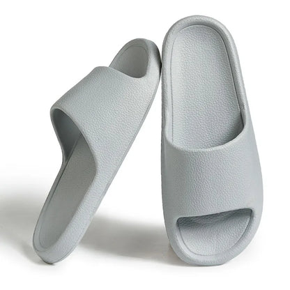Summer Slippers For Men Women Soft Slippers Indoor Home Slides Cloud Slipper Men Flat Sandals Beach Shoes Man Male Flip Flops