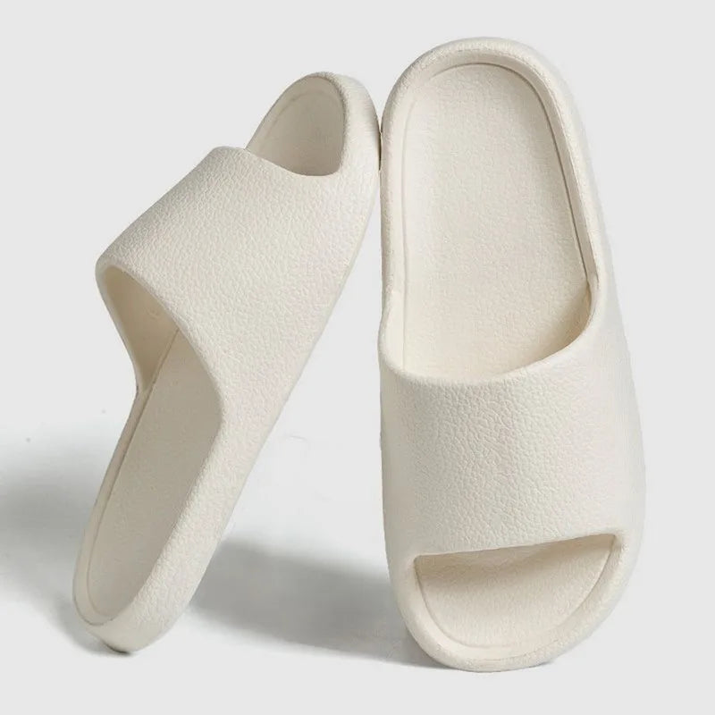 Summer Slippers For Men Women Soft Slippers Indoor Home Slides Cloud Slipper Men Flat Sandals Beach Shoes Man Male Flip Flops