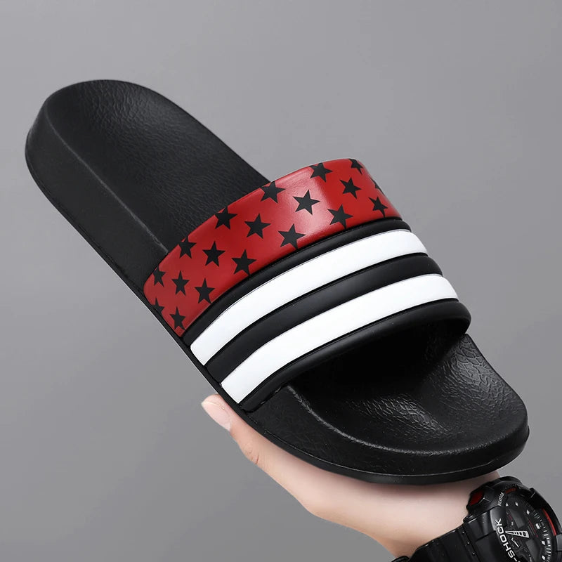 American Flag Slippers Home Slippers for Men Slipper Man Luxury 2024 Summer Shoes Men Original Men's Cloud Slipper Flip Flop