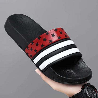 American Flag Slippers Home Slippers for Men Slipper Man Luxury 2024 Summer Shoes Men Original Men's Cloud Slipper Flip Flop