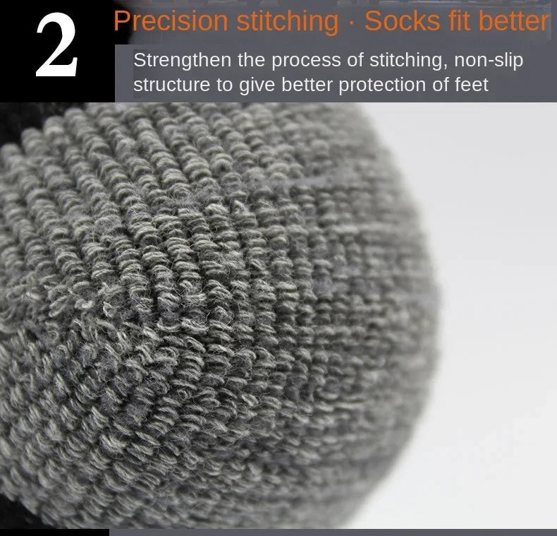 Ski Socks Winter Thermal Breathable Professional Climbing Socks Sports Unisex Hiking Stockings Moisture Wicking Cushioned Socks