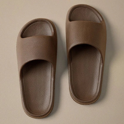 Summer Slippers For Men Women Soft Slippers Indoor Home Slides Cloud Slipper Men Flat Sandals Beach Shoes Man Male Flip Flops