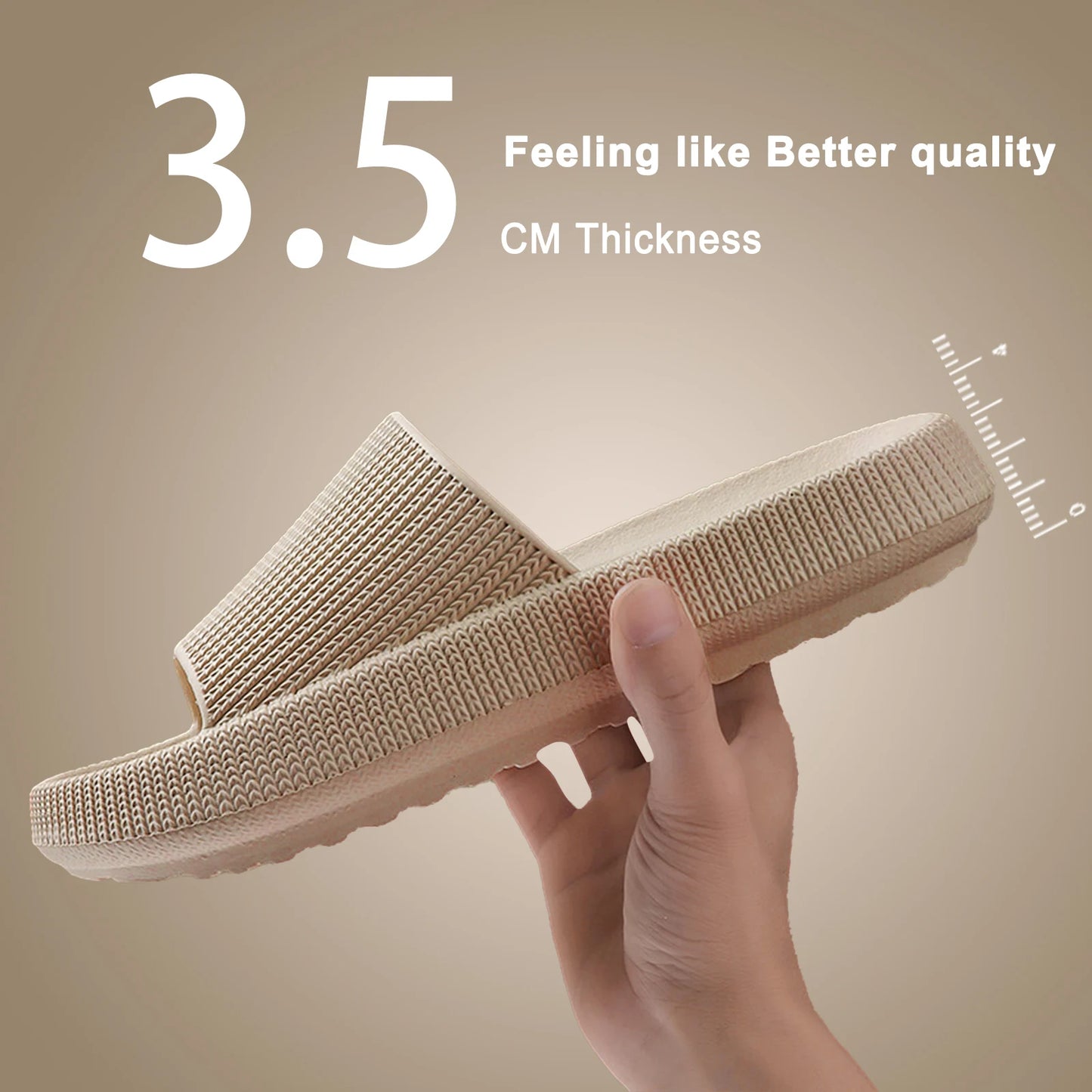 Summer Slippers For Men Women Soft Slippers Indoor Home Slides Cloud Slipper Men Flat Sandals Beach Shoes Man Male Flip Flops