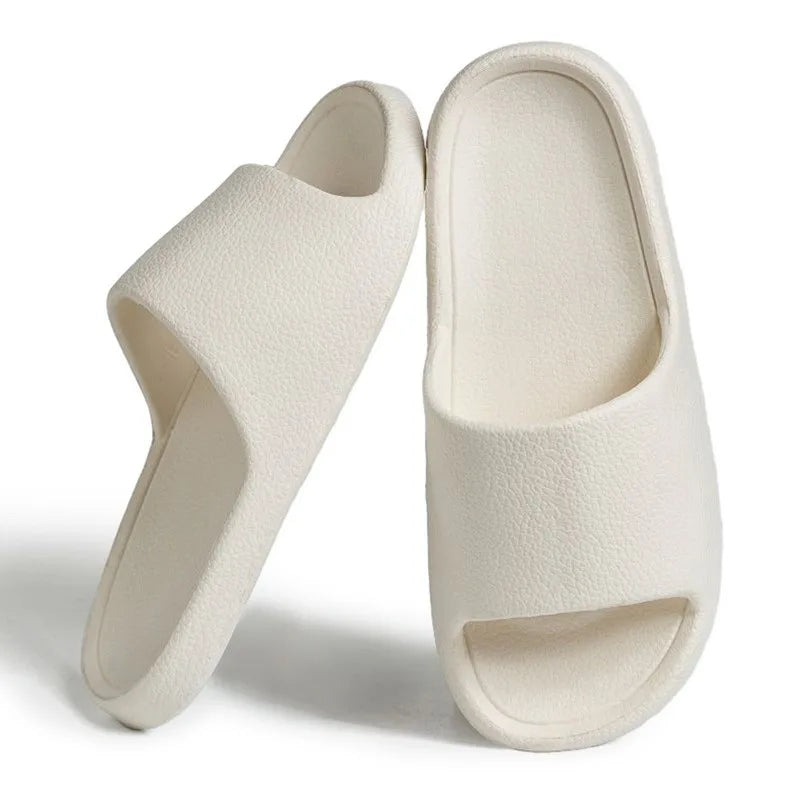 Summer Slippers For Men Women Soft Slippers Indoor Home Slides Cloud Slipper Men Flat Sandals Beach Shoes Man Male Flip Flops
