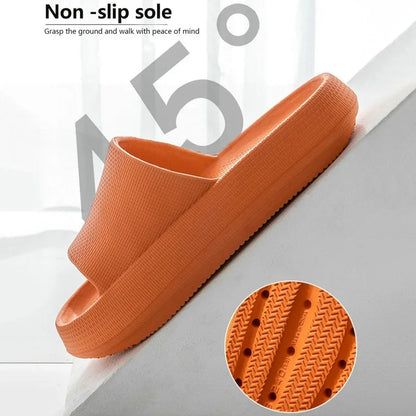 Summer Slippers For Men Women Soft Slippers Indoor Home Slides Cloud Slipper Men Flat Sandals Beach Shoes Man Male Flip Flops