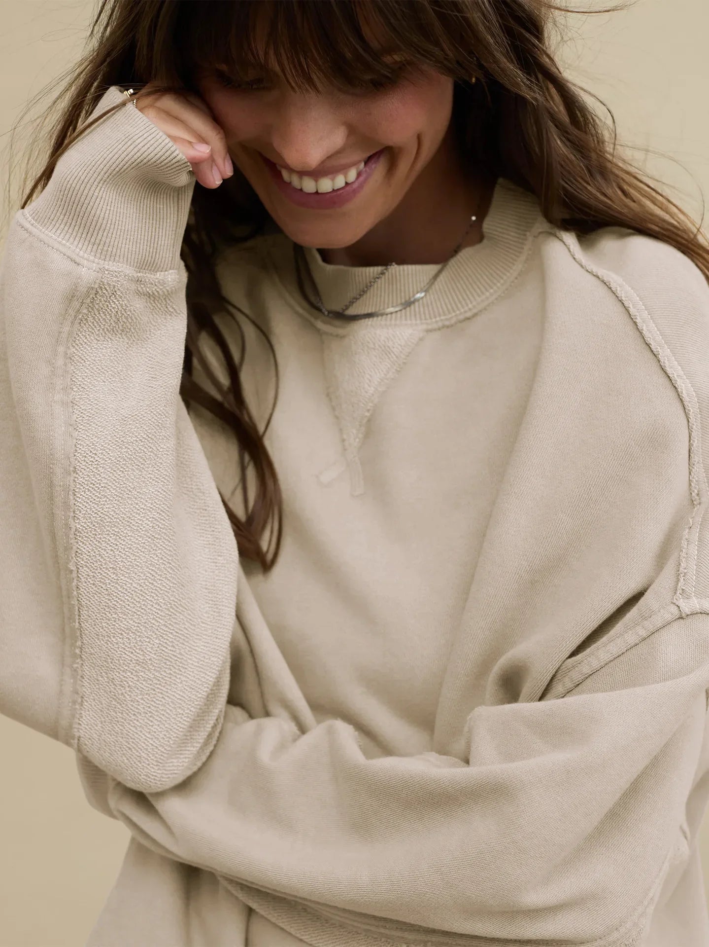 2025 Fall Winter New Fashion Women's Hoodie Loose-Fit Casual Crew Neck Top Commuter Wear Y2k Woman Clothing