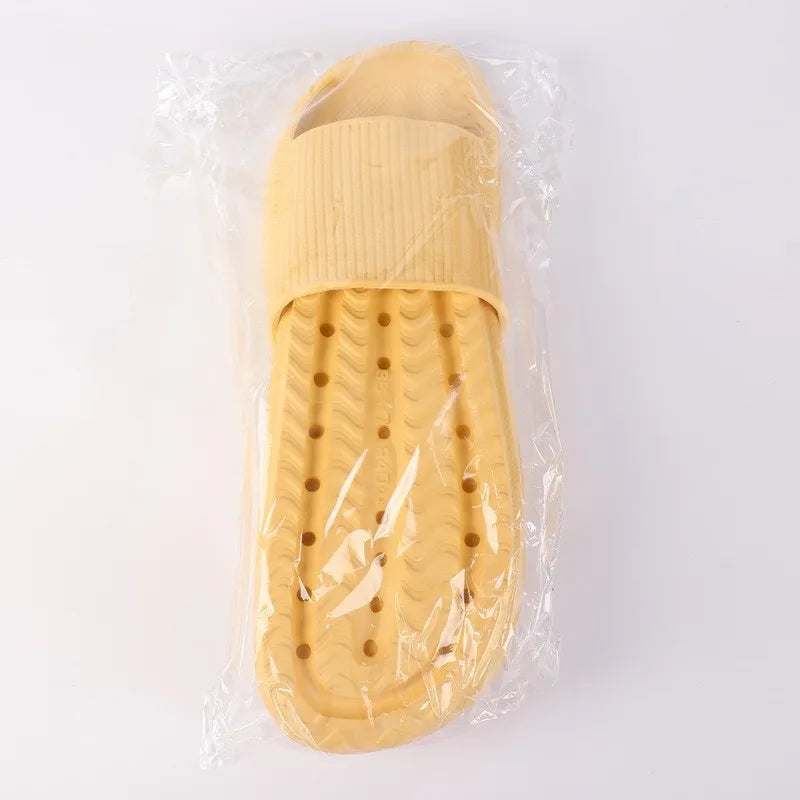 Summer Slippers For Men Women Soft Slippers Indoor Home Slides Cloud Slipper Men Flat Sandals Beach Shoes Man Male Flip Flops