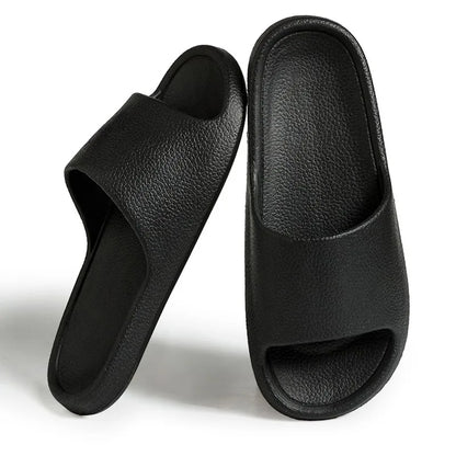 Summer Slippers For Men Women Soft Slippers Indoor Home Slides Cloud Slipper Men Flat Sandals Beach Shoes Man Male Flip Flops