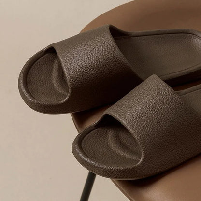 Summer Slippers For Men Women Soft Slippers Indoor Home Slides Cloud Slipper Men Flat Sandals Beach Shoes Man Male Flip Flops