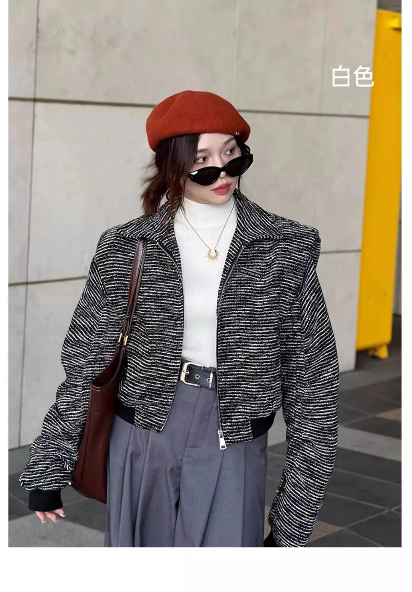 Hot Sale Women Sweater Autumn Mock Neck Vintage Basic Solid Knitted Tops Slim Pullover Korean Sweaters Long Sleeve Clothes 90s