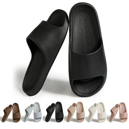 Summer Slippers For Men Women Soft Slippers Indoor Home Slides Cloud Slipper Men Flat Sandals Beach Shoes Man Male Flip Flops