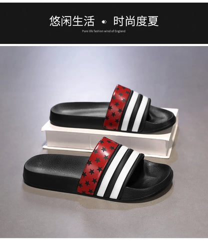American Flag Slippers Home Slippers for Men Slipper Man Luxury 2024 Summer Shoes Men Original Men's Cloud Slipper Flip Flop