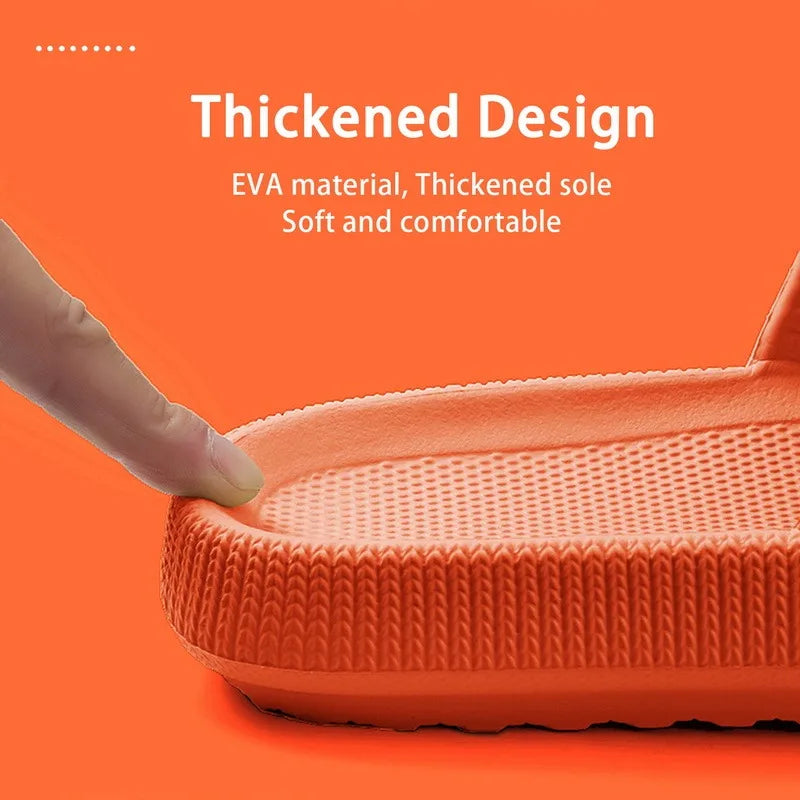 Summer Slippers For Men Women Soft Slippers Indoor Home Slides Cloud Slipper Men Flat Sandals Beach Shoes Man Male Flip Flops