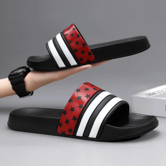 American Flag Slippers Home Slippers for Men Slipper Man Luxury 2024 Summer Shoes Men Original Men's Cloud Slipper Flip Flop