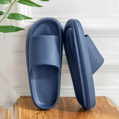 Summer Slippers For Men Women Soft Slippers Indoor Home Slides Cloud Slipper Men Flat Sandals Beach Shoes Man Male Flip Flops