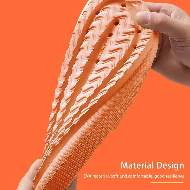 Summer Slippers For Men Women Soft Slippers Indoor Home Slides Cloud Slipper Men Flat Sandals Beach Shoes Man Male Flip Flops