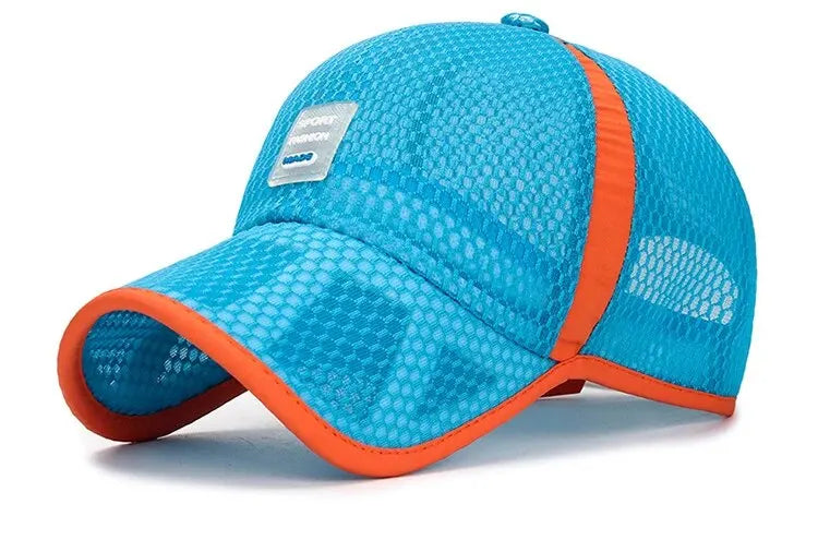 Spring And Summer Korean Version Of Children's Baseball Caps, Breathable Mesh Hats For Boys And Girls, Outdoor Travel Sunhats