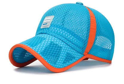 Spring And Summer Korean Version Of Children's Baseball Caps, Breathable Mesh Hats For Boys And Girls, Outdoor Travel Sunhats